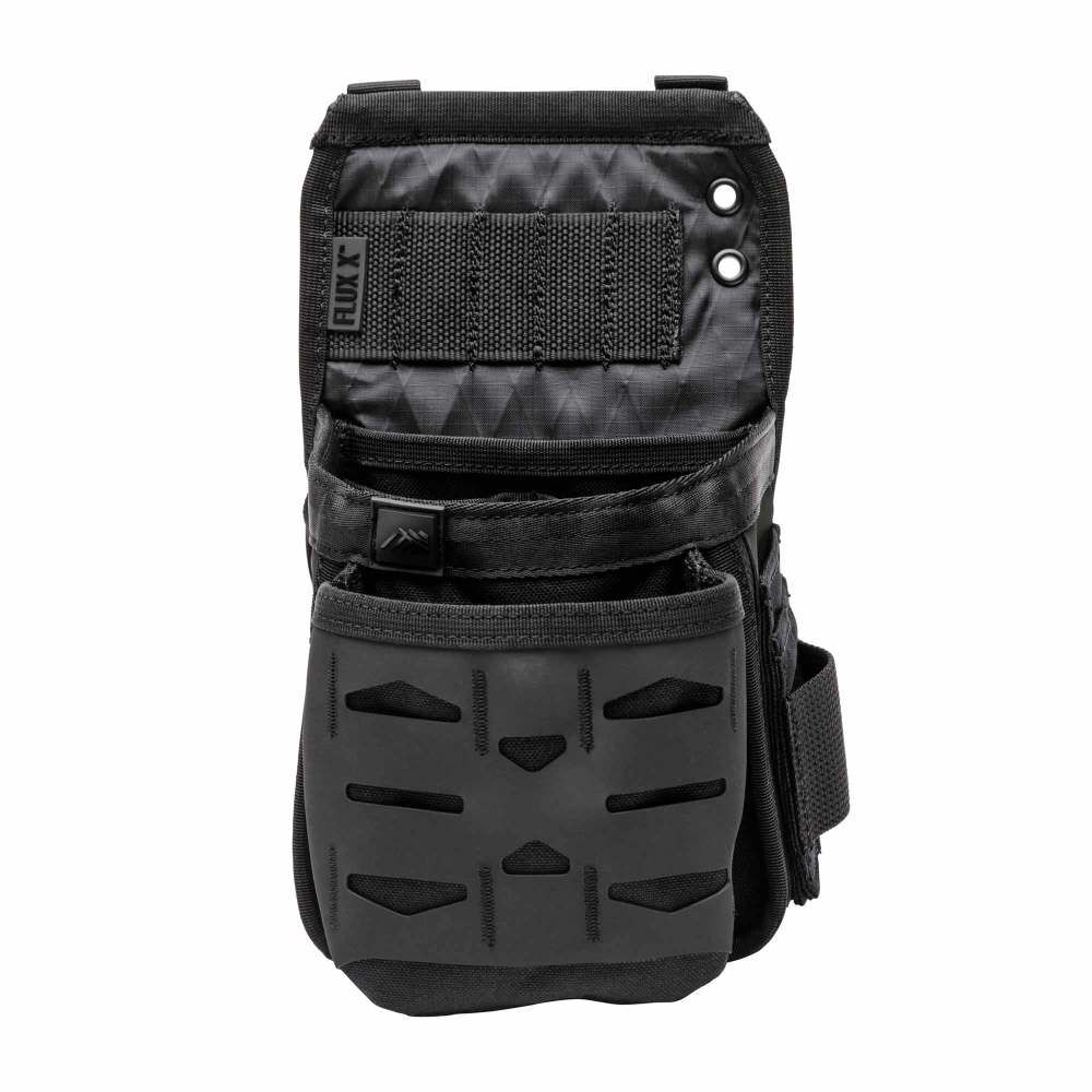 Diamondback Toolbelts Flux X Black Right Side Pouch with Hook & Loop Closure