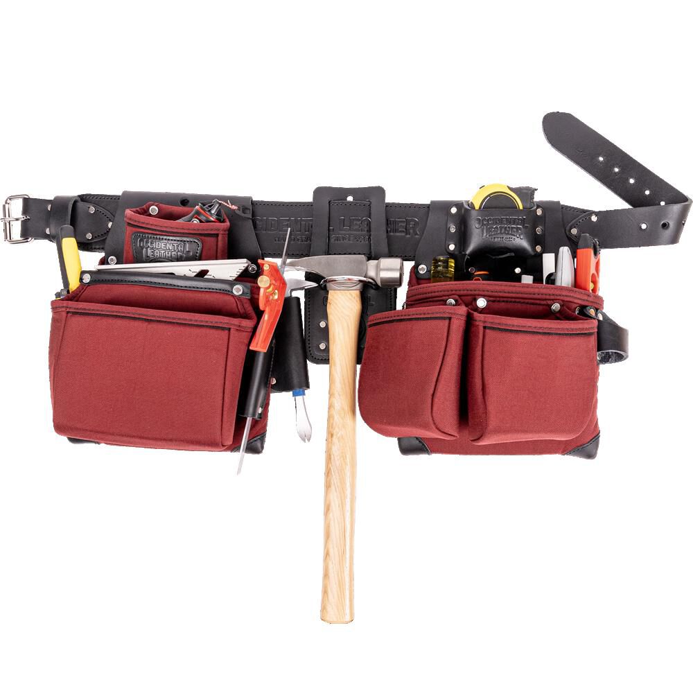 Occidental Leather OxyLights Framer Set, Red & Black, XL