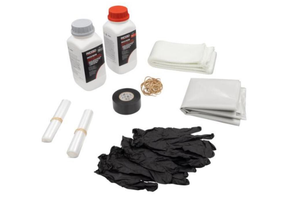 Ridgid 3-4in x 3′ Pipe Patch Repair Kit