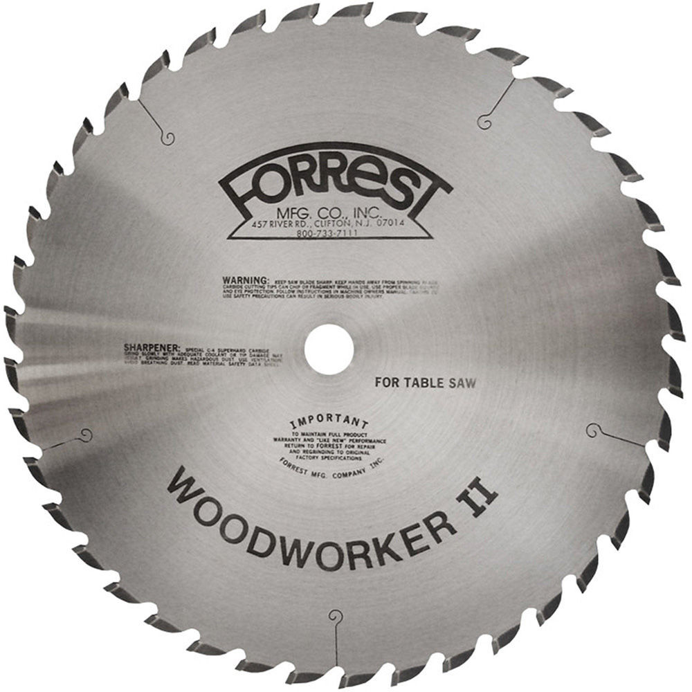 Forrest Woodworker II 12In x 30T ATB Blade
