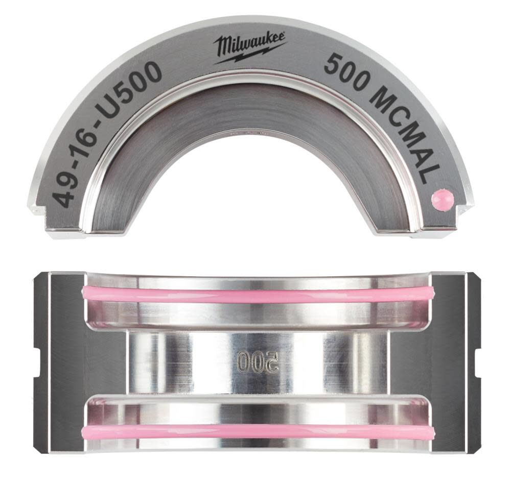 Milwaukee 500 MCM Aluminum 6T U Style Die