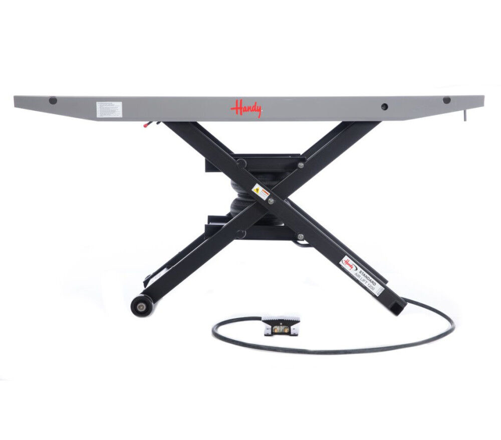 Handy Industries 1200 Lbs Capacity 80 x 24 Inch Air Lift, Gray