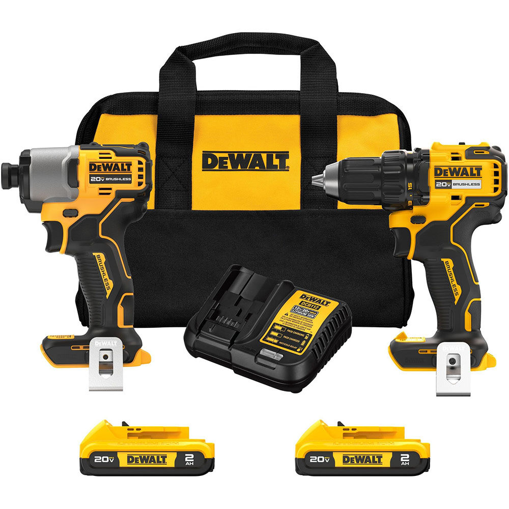 DEWALT 20V MAX Brushless 2 Tool Combo Kit