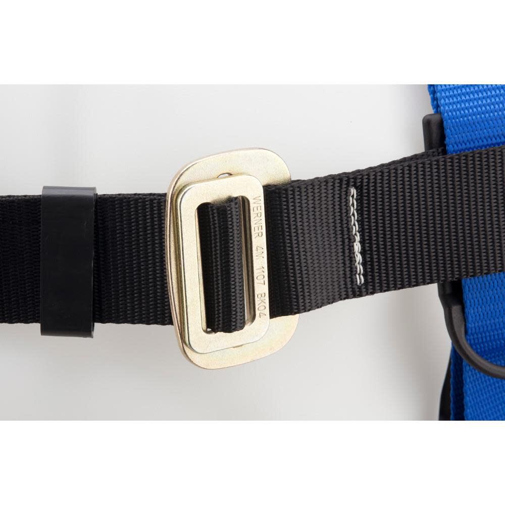 Werner Blue Armor Construction (3 D Rings) Harness (XL) Fall Protection Equipment