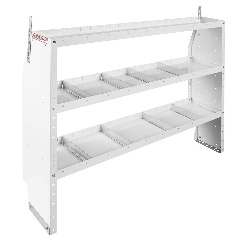 Weather Guard Adjustable 3 Shelf Unit