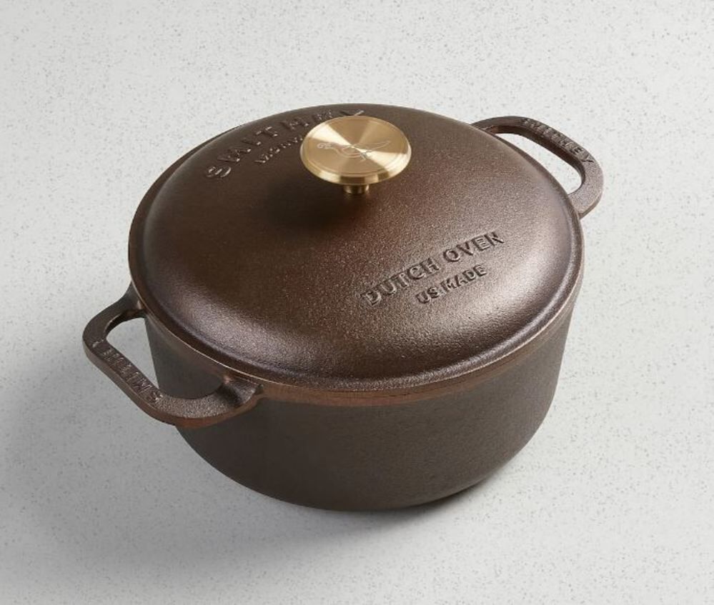 Smithey Ironware Cast Iron Dutch Oven 3.5 Quart