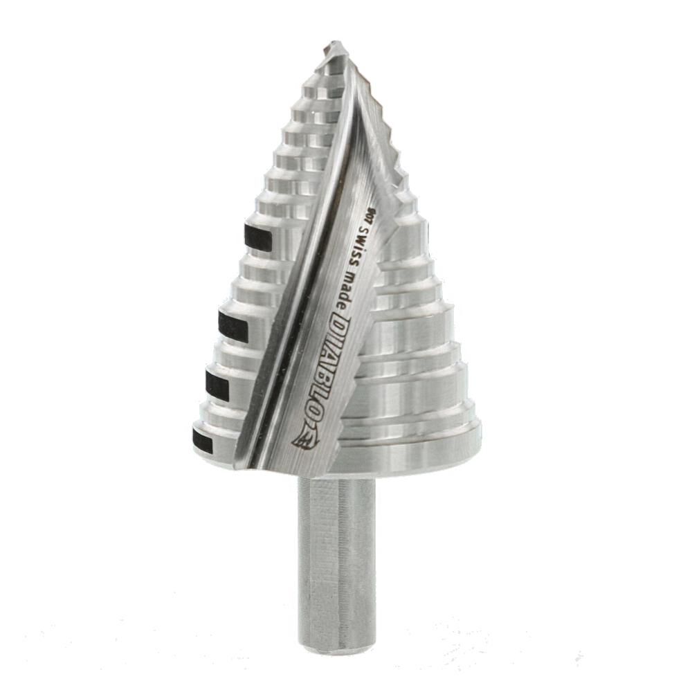 Diablo Tools 7/8in – 1-3/8in Step Drill Bit (15 Steps)