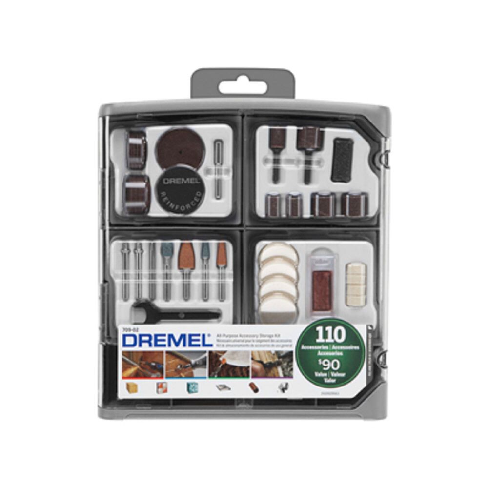 Dremel All Purpose Accessory Kit 110pc