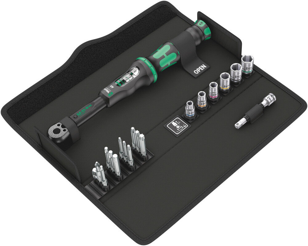 Wera Tools 2.5-25 Nm Click-Torque A 6 Wrench Set 1 20pc