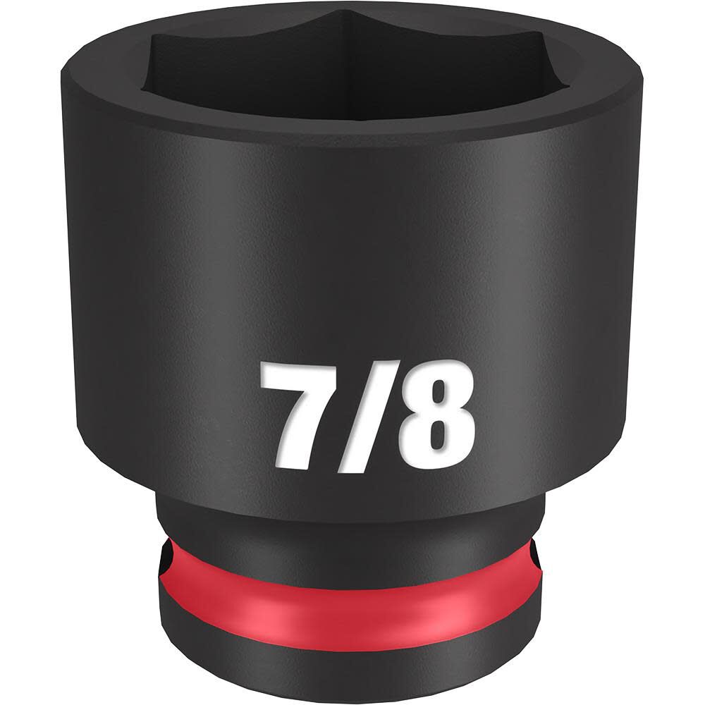 Milwaukee Impact Socket 3/8in Drive 7/8in Standard 6 Point