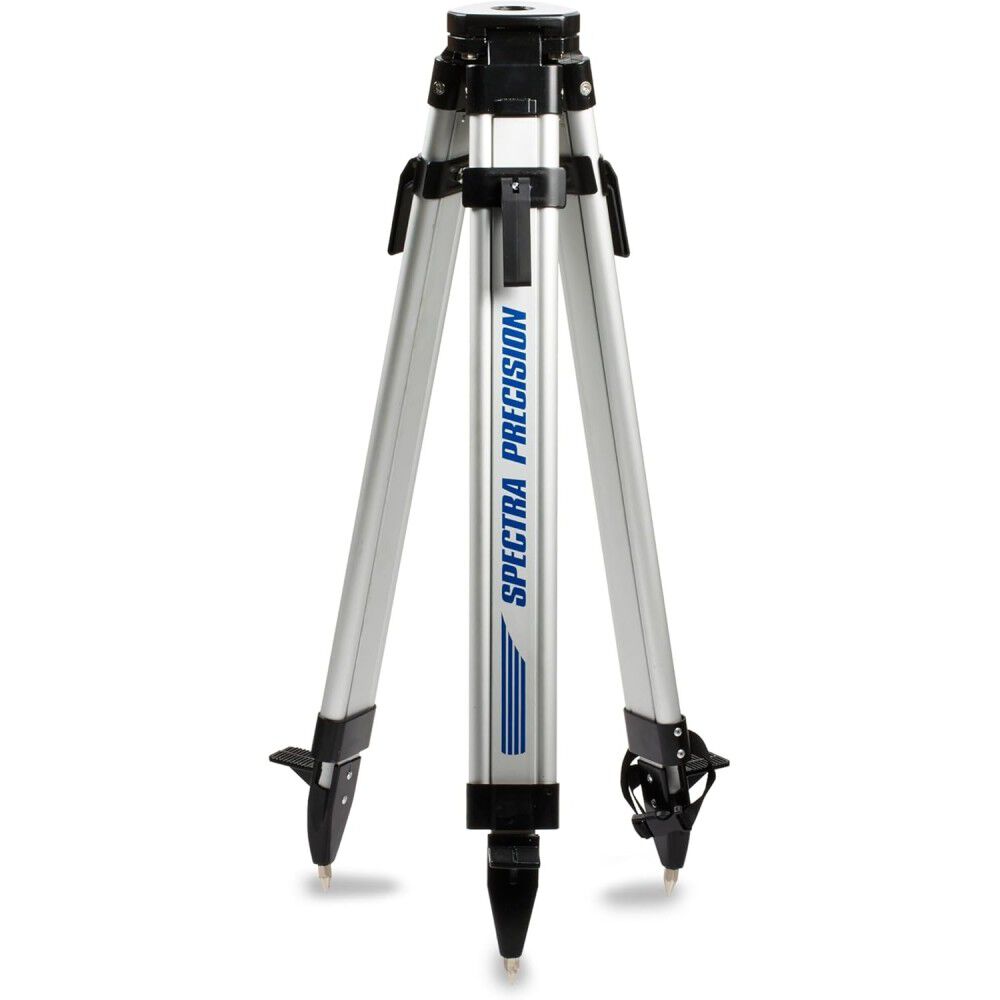 Spectra Precision Flat Head Medium-Duty Aluminum Tripod for Rotary Laser Levels