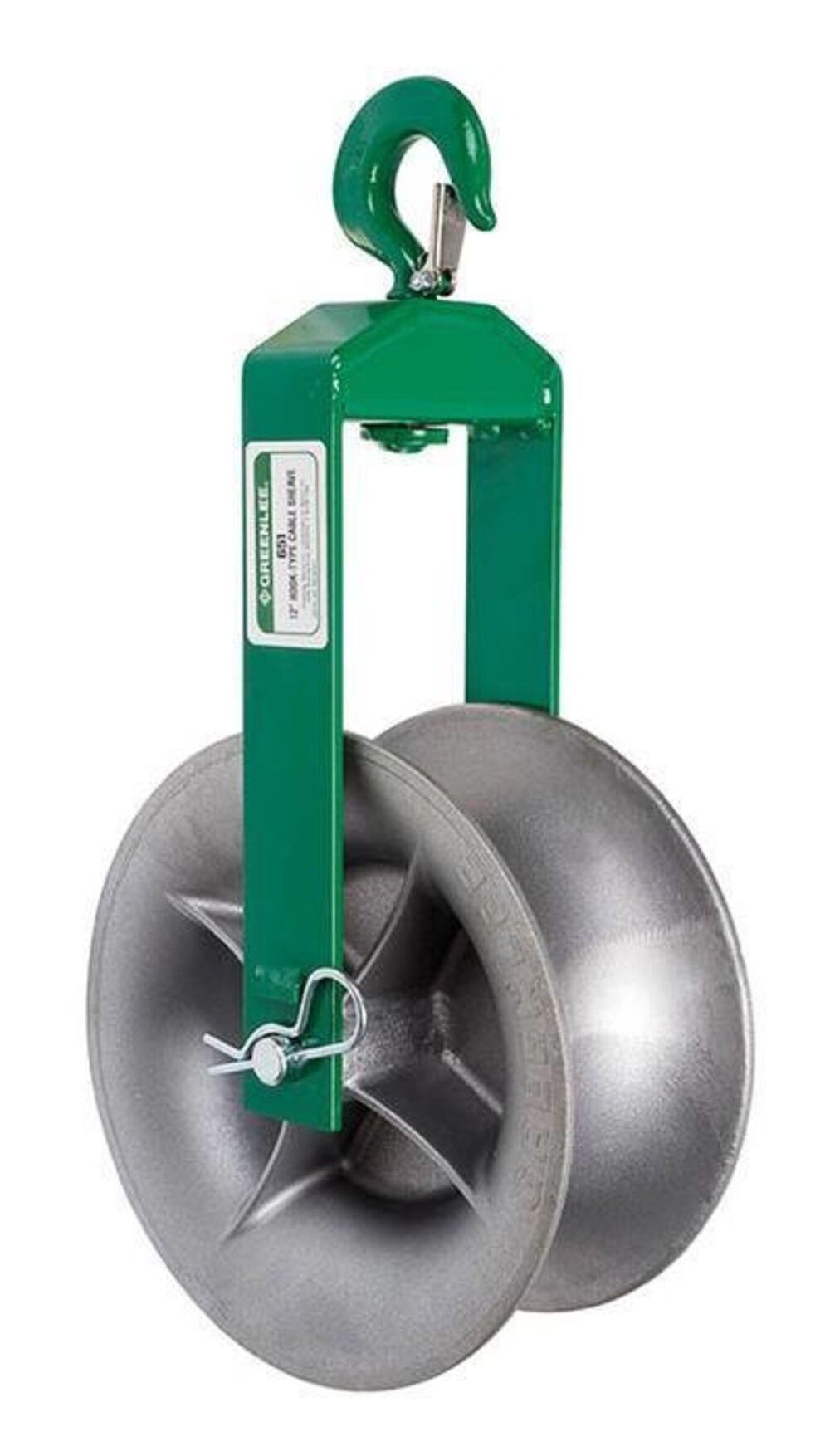 Greenlee 12 Inch Hook-Type Cable Puller Sheave