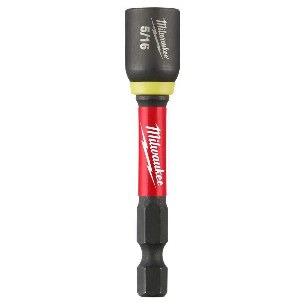 Milwaukee SHOCKWAVE Impact Duty 5/16 x 2 9/16inch Magnetic Nut Driver 10pk