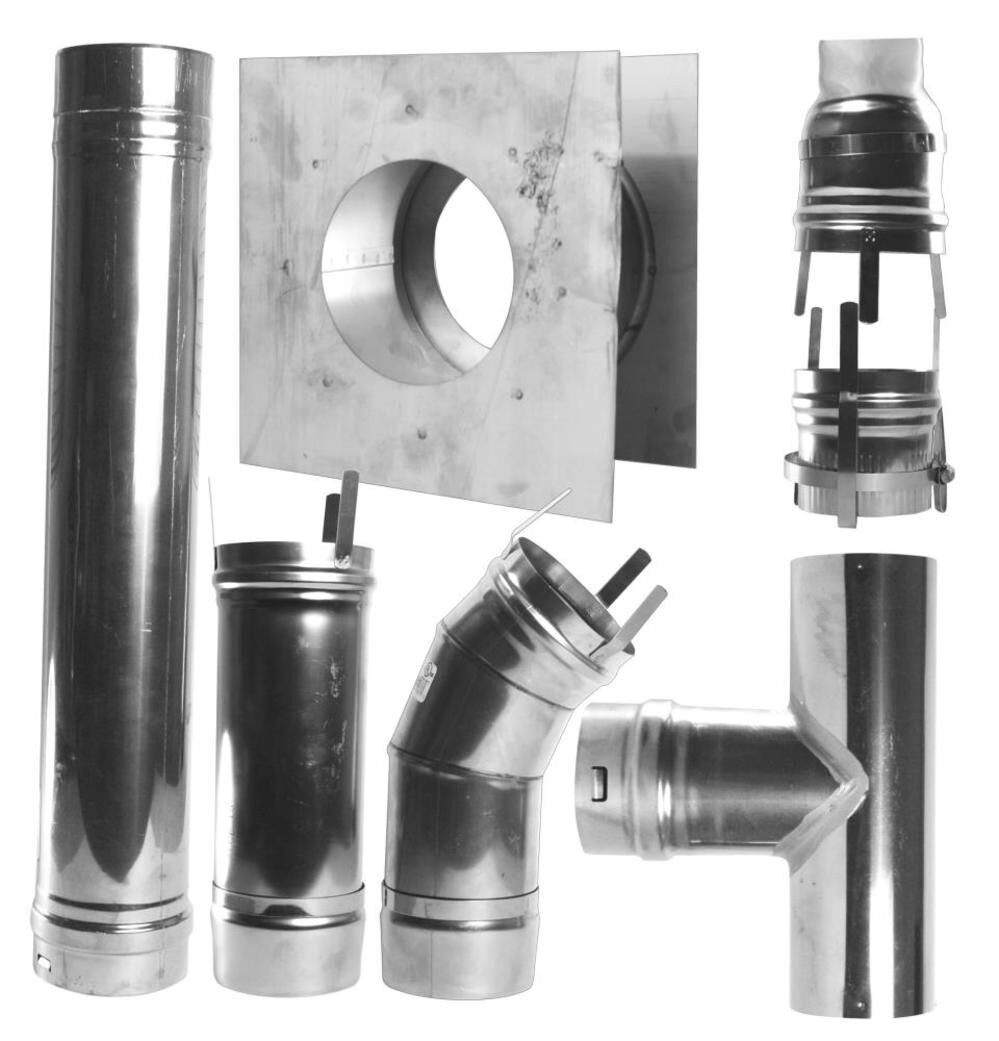Mr Heater 4in Stainless Steel Horizontal Vent Kit