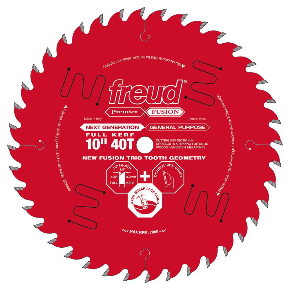 Freud 10in Premier Fusion Blade