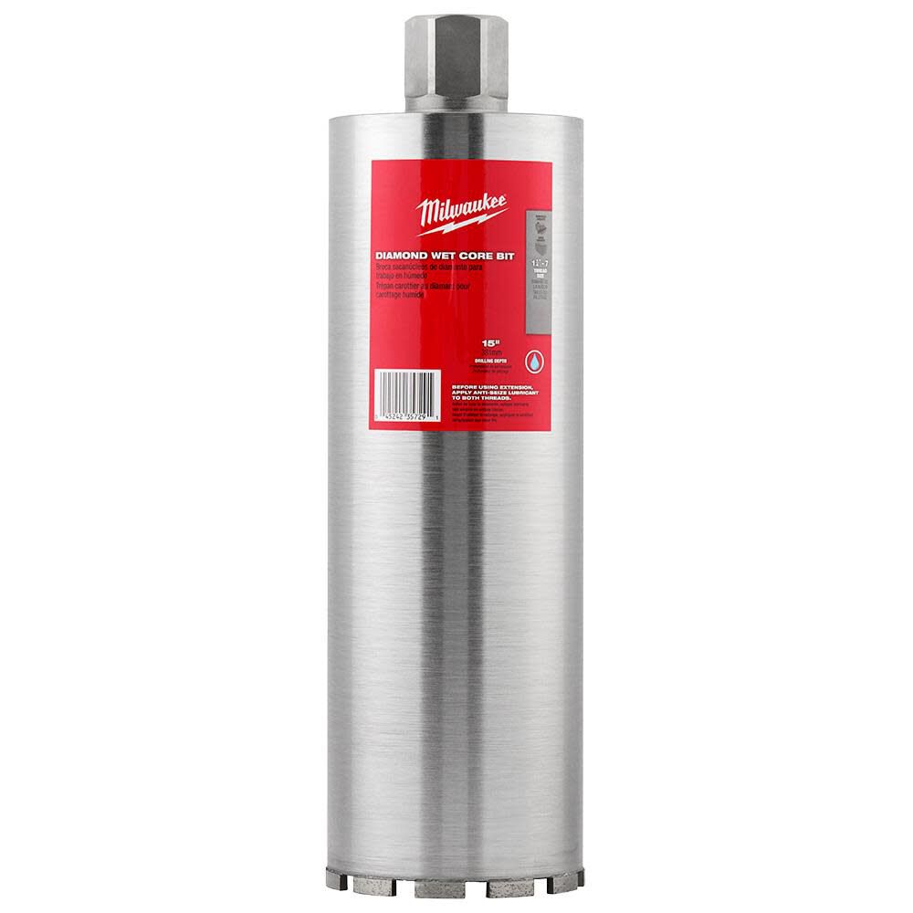 Milwaukee 4 in. Diamond Wet Core Bit