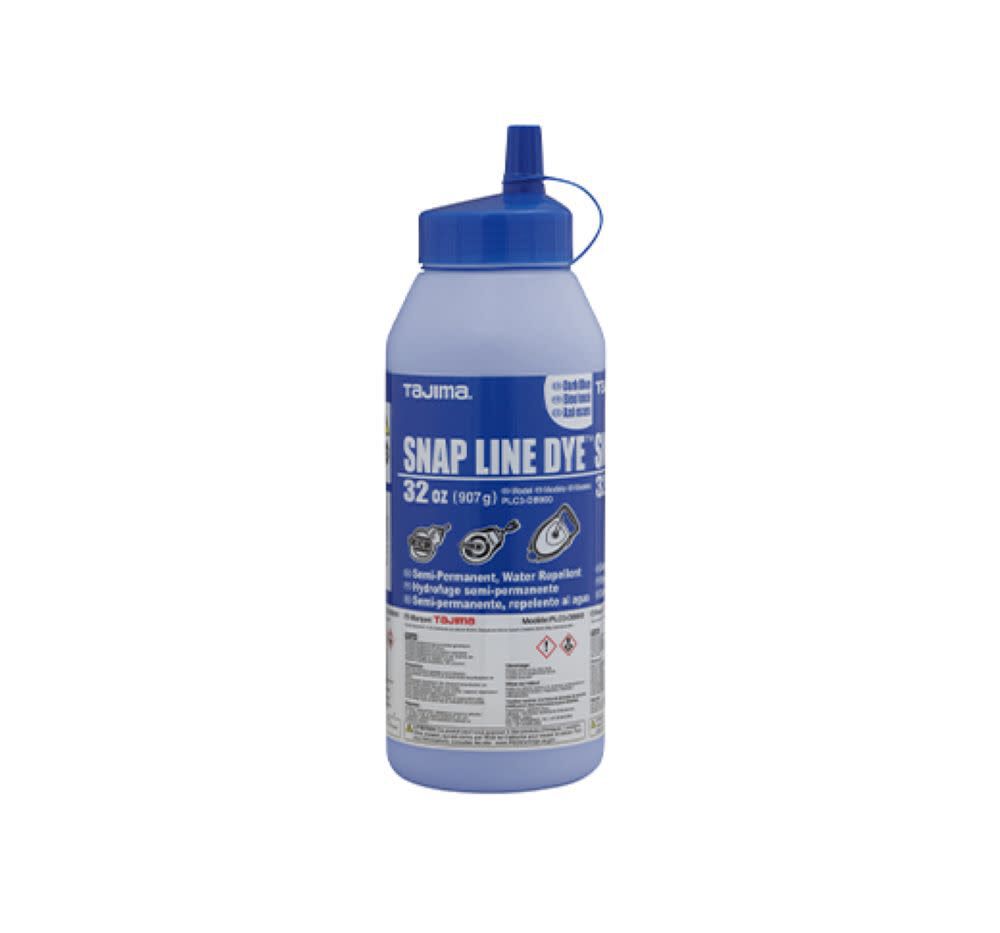 Tajima Chalk Snap Line Dye 32oz Dark Blue