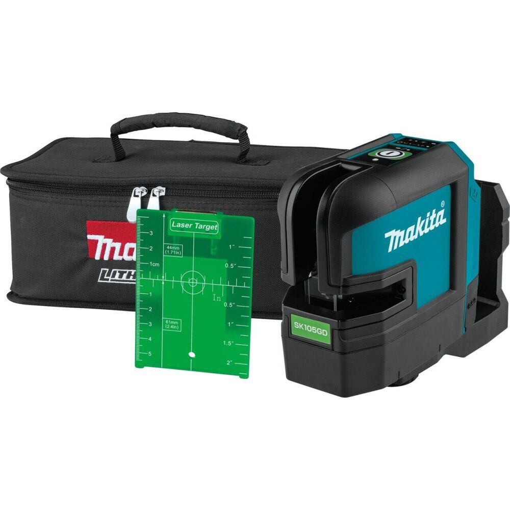 Makita 12V max CXT Self Leveling Cross Line Green Beam Laser (Bare Tool)