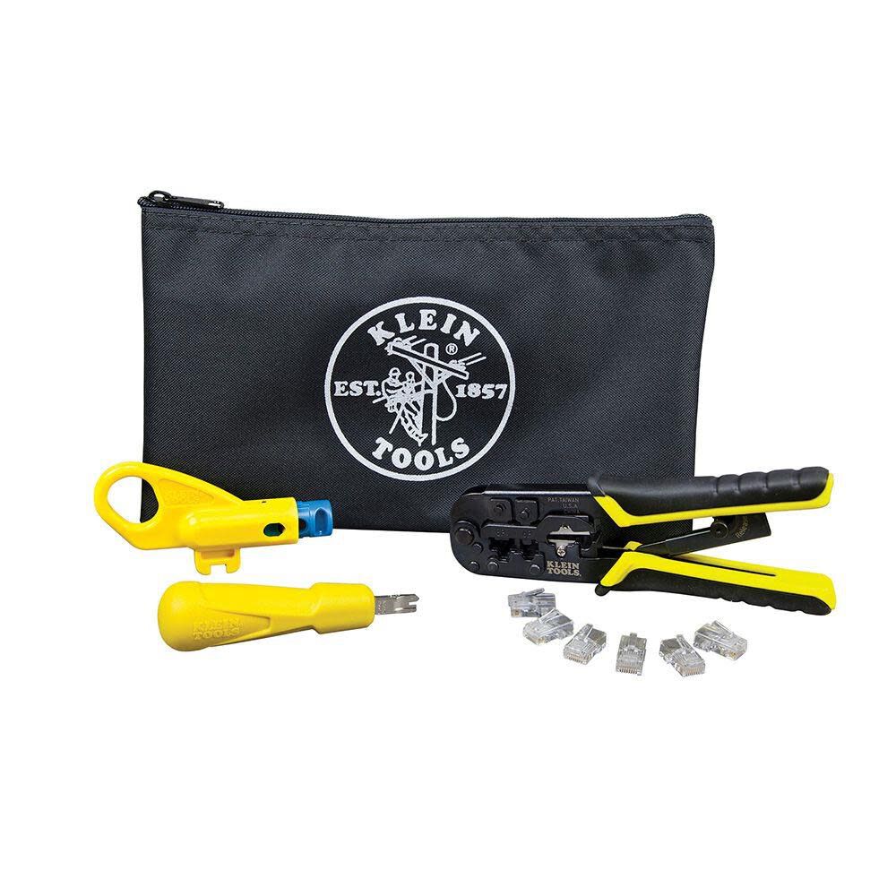 Klein Tools Twisted Pair Install Kit with Pouch