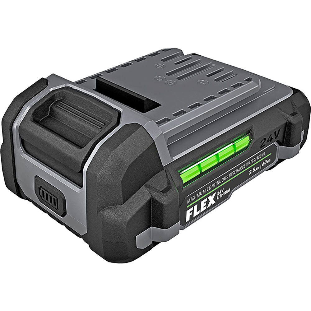 FLEX 24V 2.5Ah Lithium Ion Power Tool Battery Pack with Fuel Indicator