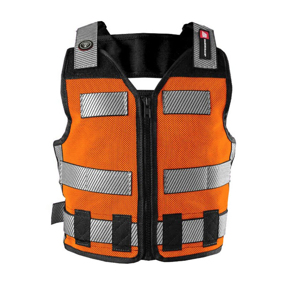 Diamondback Toolbelts 701 Nylon Tool Belt Vest, Hi-Viz Blaze Orange, M/L