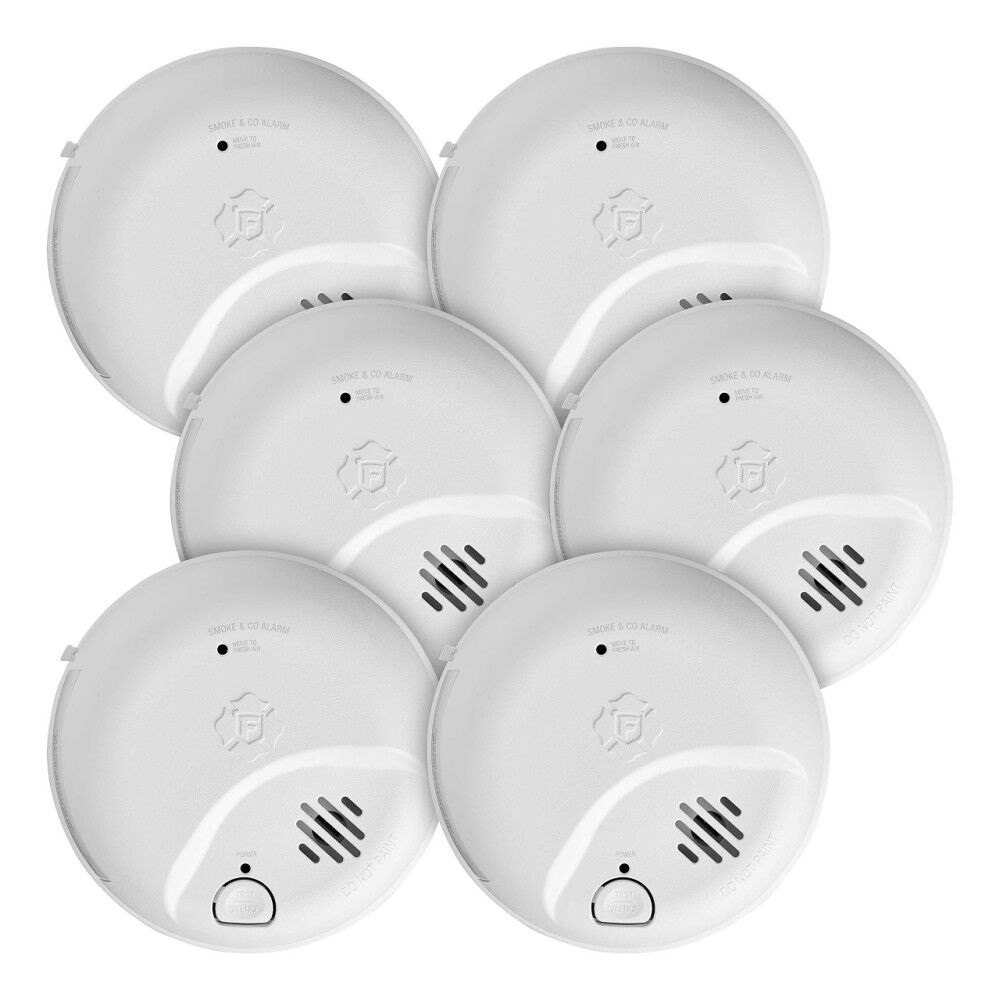 First Alert BRK SMICO105-AC Hardwire 2-in-1 Smoke & CO Alarm with Battery Backup