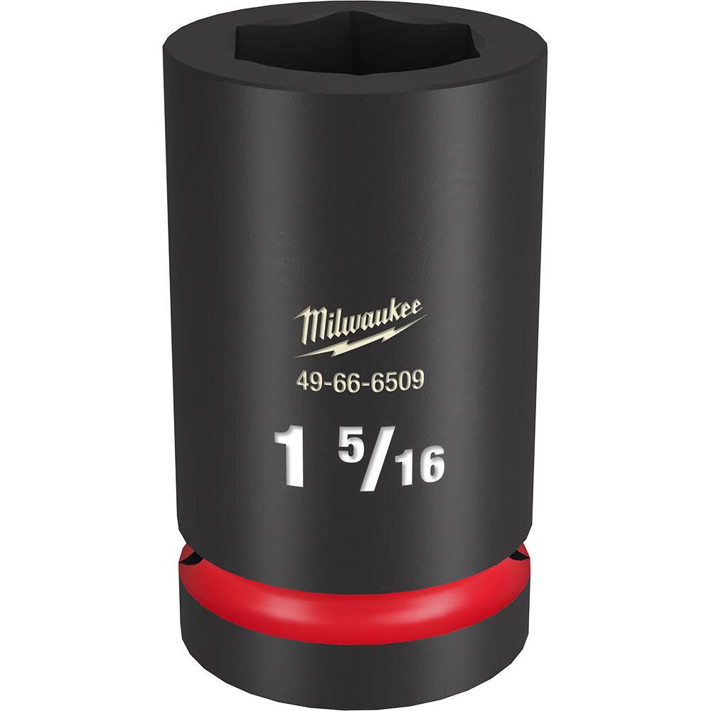 Milwaukee SHOCKWAVE Impact Duty Socket 1in Drive 1-5/16in Deep 6 Point