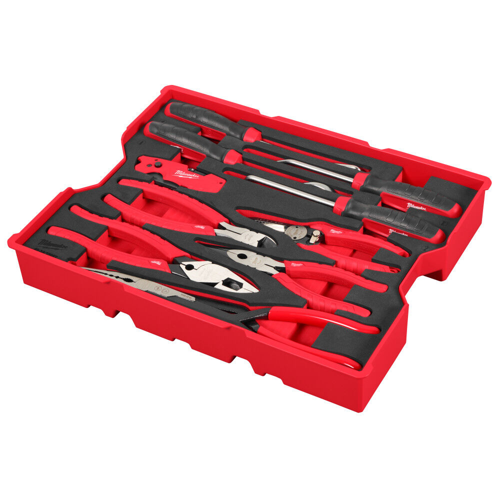 Milwaukee Pliers and Pick Set with Tray for PACKOUT Drawers, 10 Pieces