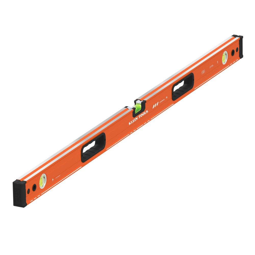 Klein Tools 3-Vial Magnetic Box Beam Level, 48-Inch