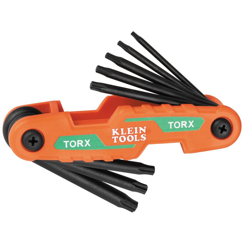 Klein Tools Torx Compact Folding Hex 8-Key Set