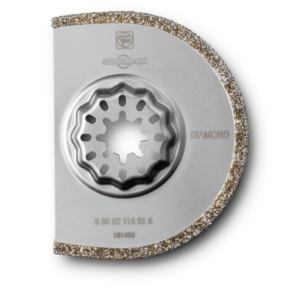 Fein StarLock 114 Diamond Saw Blade for the Removal of Marble Epoxy Resin and Cement Grout
