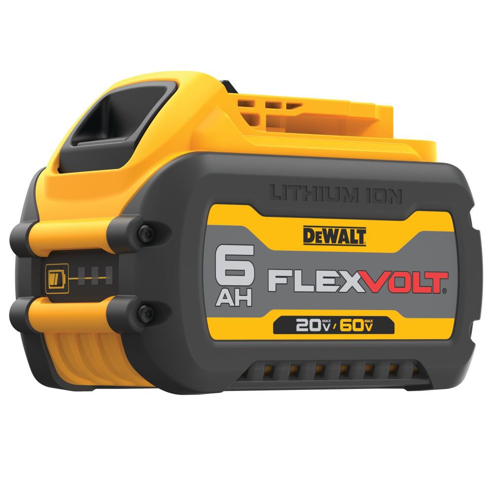 DEWALT FLEXVOLT 20V/60V 6Ah Lithium Ion Power Tool Battery Pack with Fuel Indicator