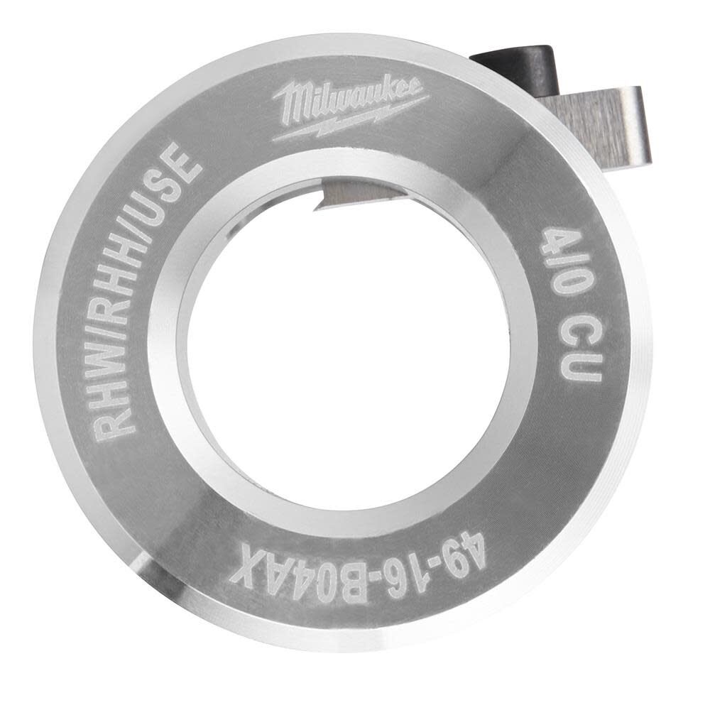 Milwaukee 4/0 AWG Cu RHW / RHH / USE Bushing