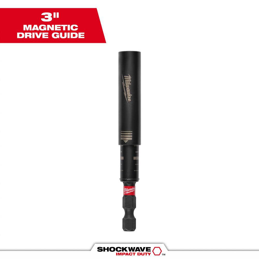 Milwaukee SHOCKWAVE 3 In. Magnetic Drive Guide