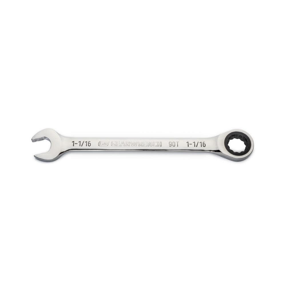 GEARWRENCH 1-1/16in 90T 12 Point Ratcheting Combination Wrench