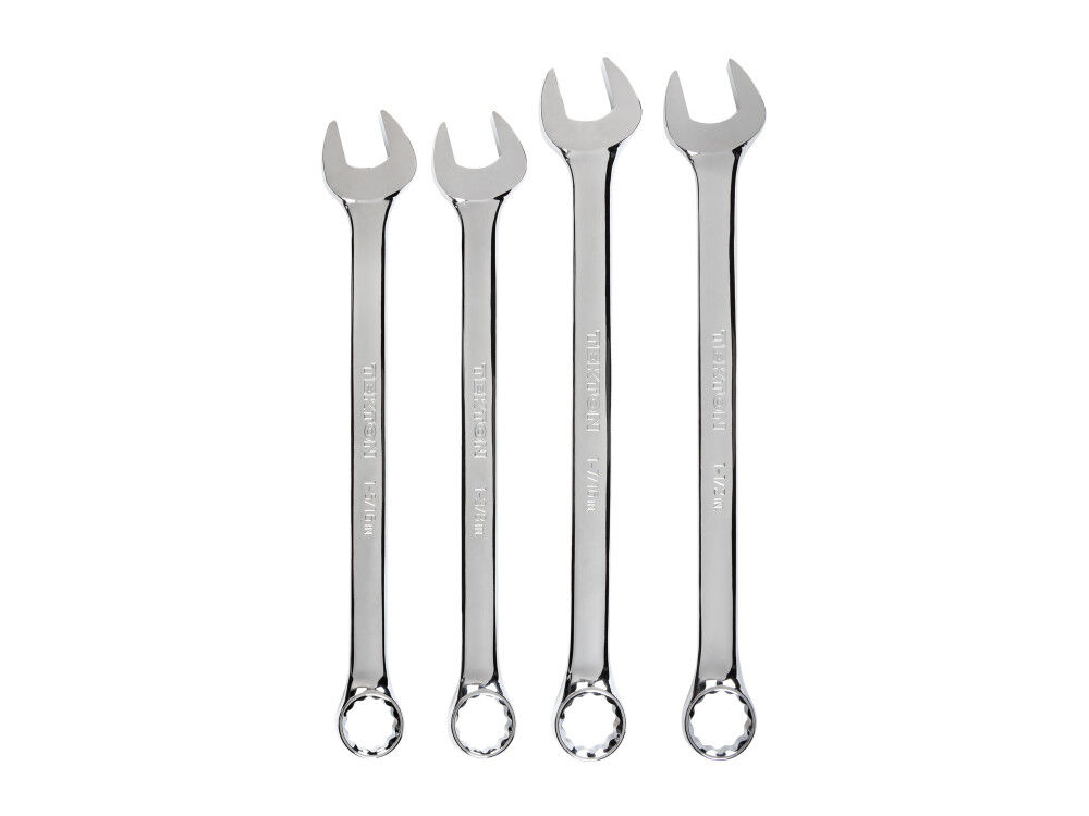 Tekton Combination Wrench Set, 4-Piece (1 – 5/16 – 1-1/2 Inch)