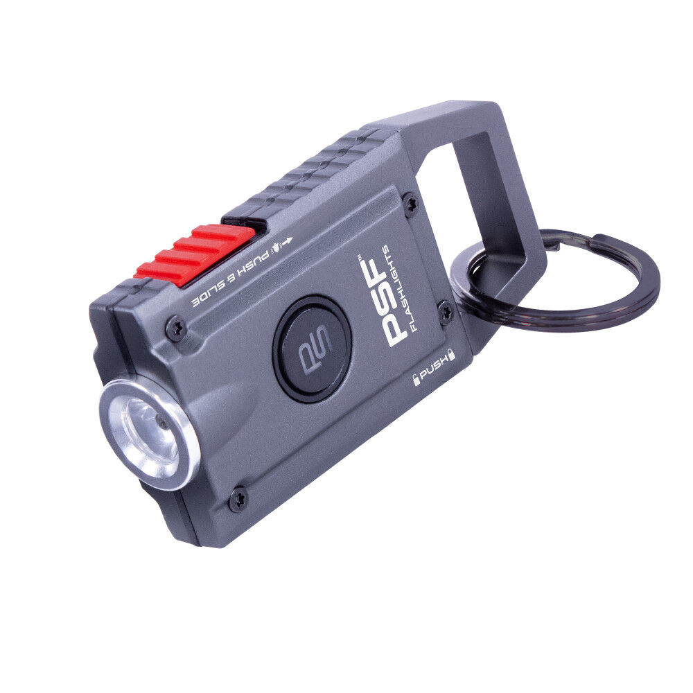 Police Security Alert120 Personal Alarm and Flashlight, Gray
