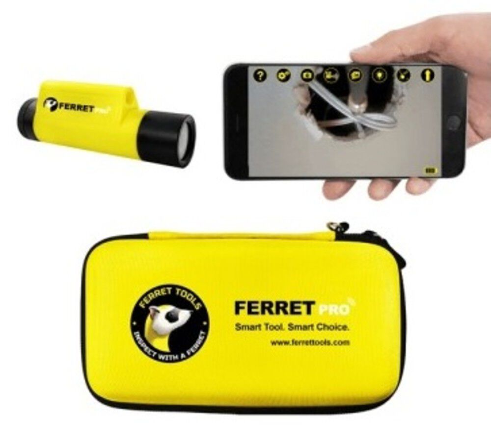 Rack-A-Tiers Multipurpose Wireless Inspection Camera and Cable Pulling Tool