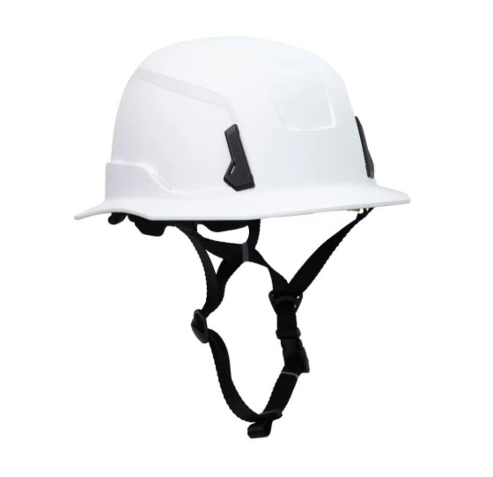 SECURIS Type II Class E Electrical Grade Full-Brim Hard Hat with MIPS White