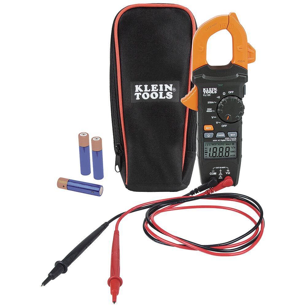 Klein Tools Auto-Ranging Digital Clamp Meter AC