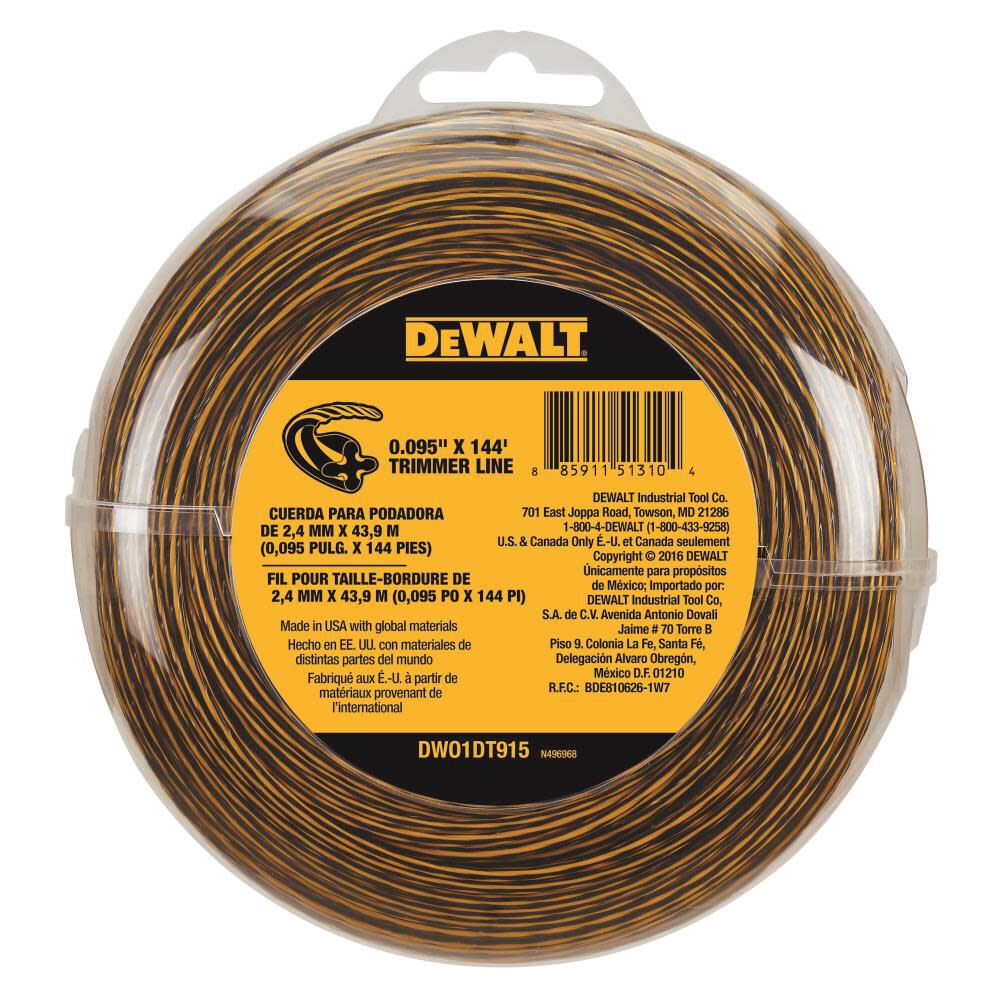 DEWALT 144-ft Spool 0.095-in Trimmer Line