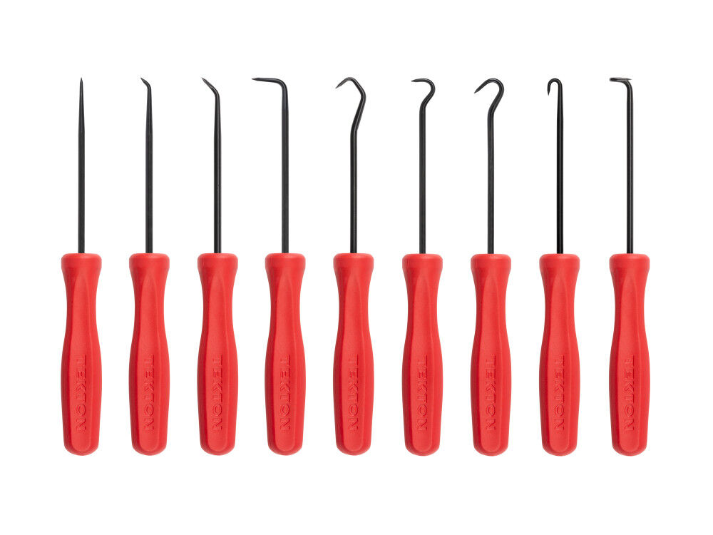 Tekton Pointed Pick and Hook Set 9 Piece