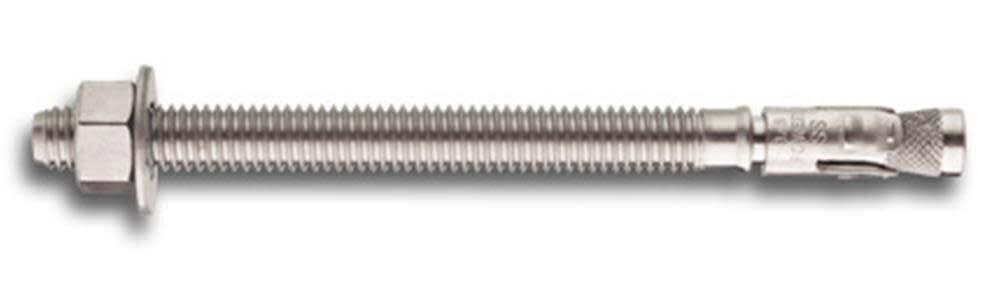 DEWALT 5/8 In. x 6 In. Power-Stud+ Stainless Steel Wedge Expansion Anchor – 25 Anchors
