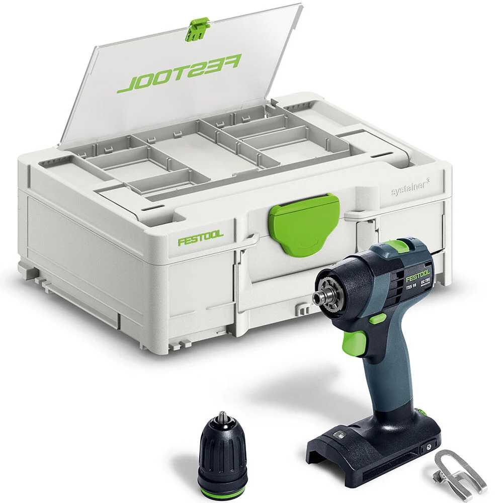 Festool Cordless 18V Battery-Powered Drill TXS 18-Basic (Bare Tool)