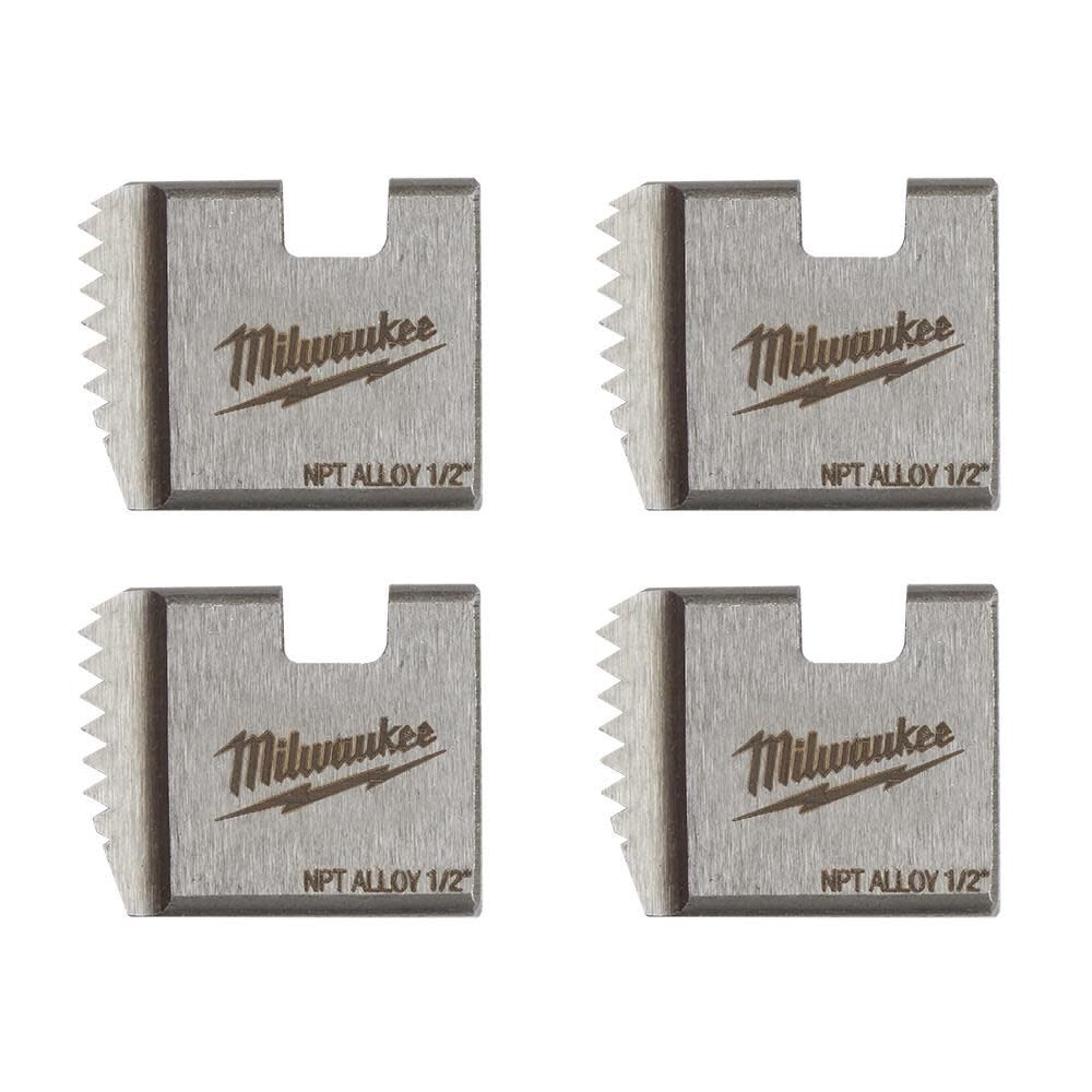 Milwaukee 1/2inch ALLOY NPT Portable Pipe Dies