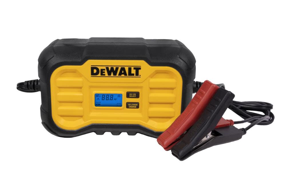 DEWALT 10 Amp Battery Charger Battery Maintainer Battery Trickle Charger