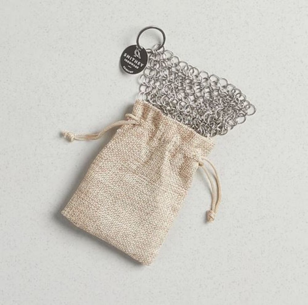 Smithey Ironware Chainmail Scrubber Stainless Steel
