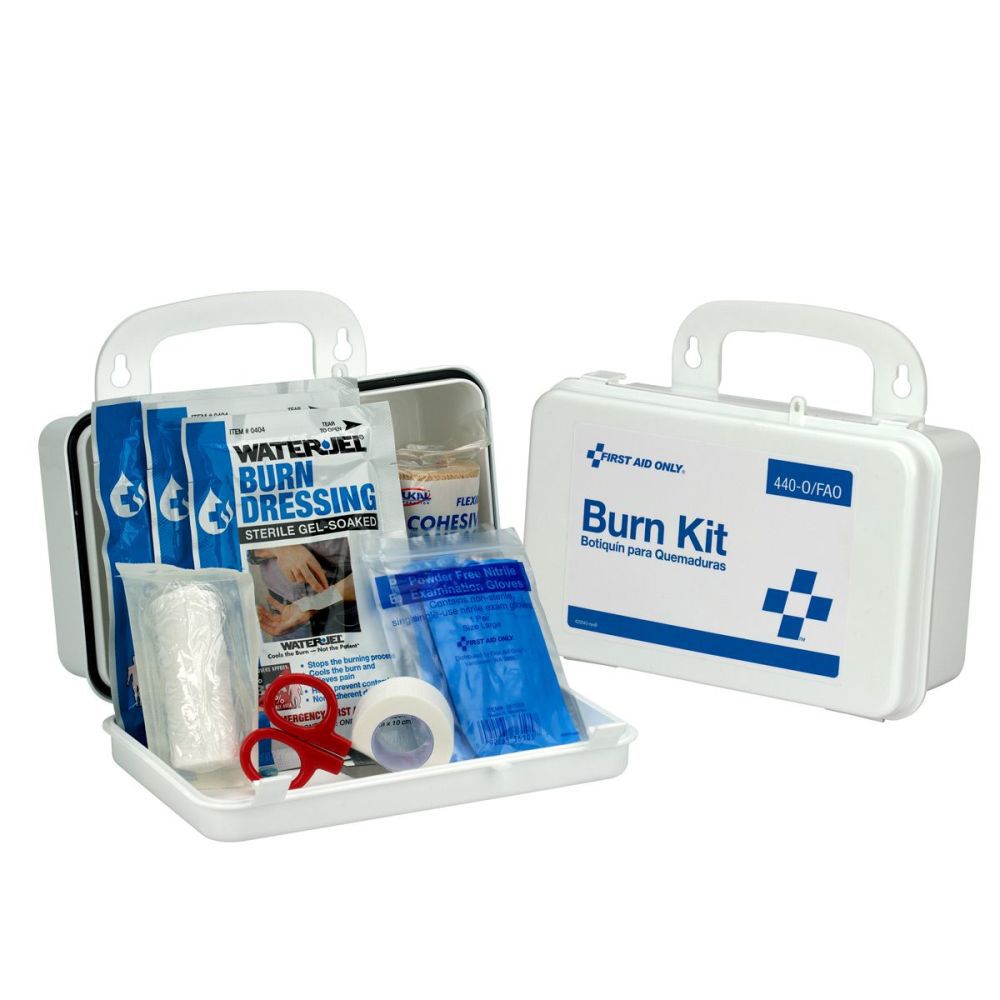 First Aid Only Plastic Case Burn Care Kit