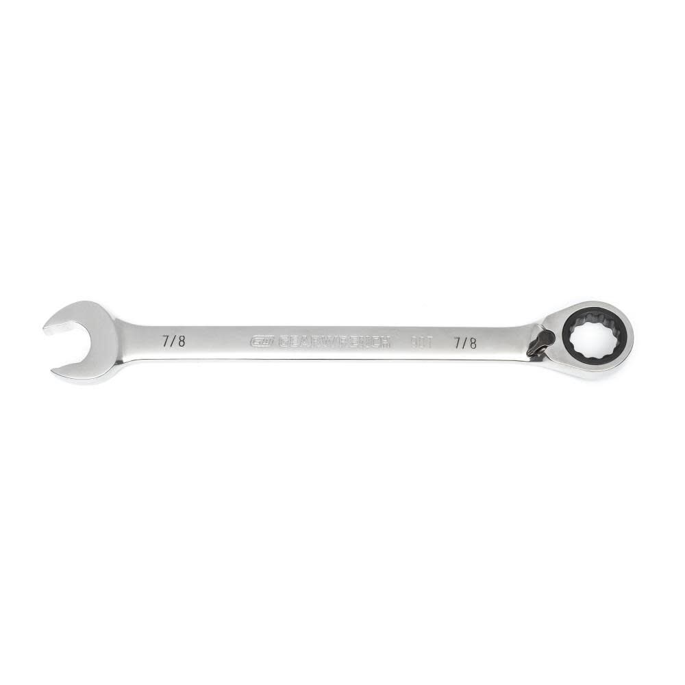 GEARWRENCH 7/8 Inch 90-Tooth 12 Point Reversible Ratcheting Wrench