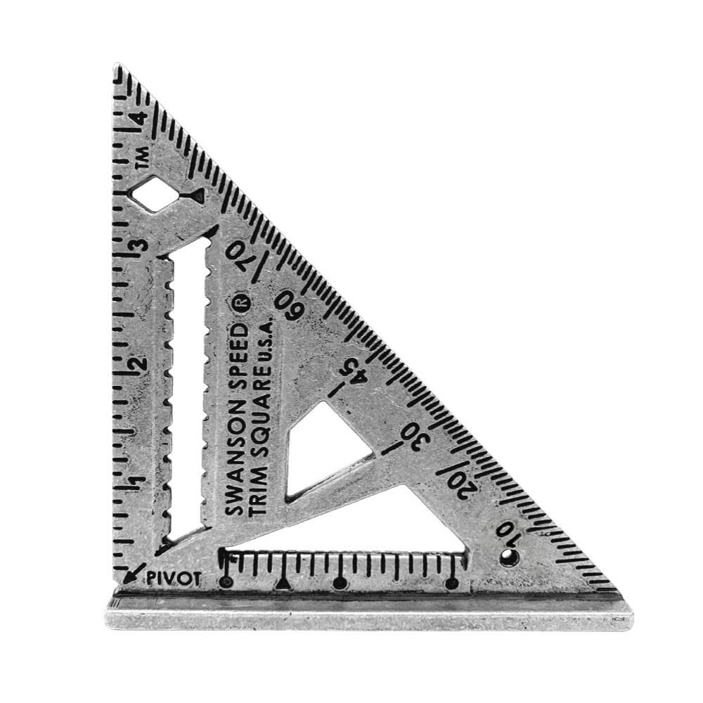 Swanson Tool 4-1/2 Inch Swanson Trim Speed Square